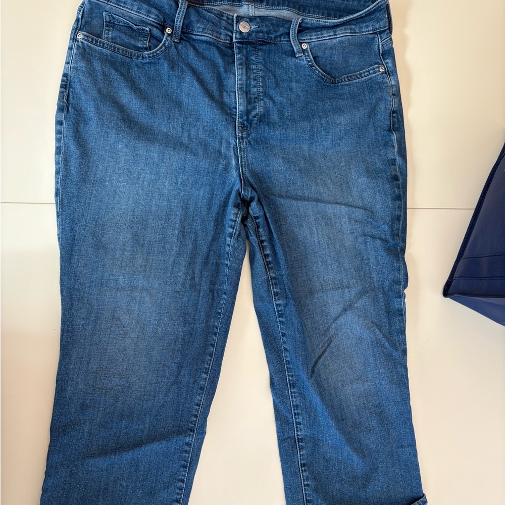 NYJD Stretch Denim Capris